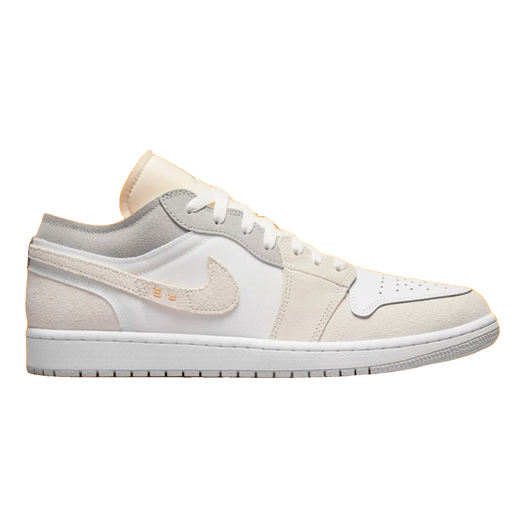 Nike Air Jordan 1 Low Inside Out Cream White Light Grey (GS)