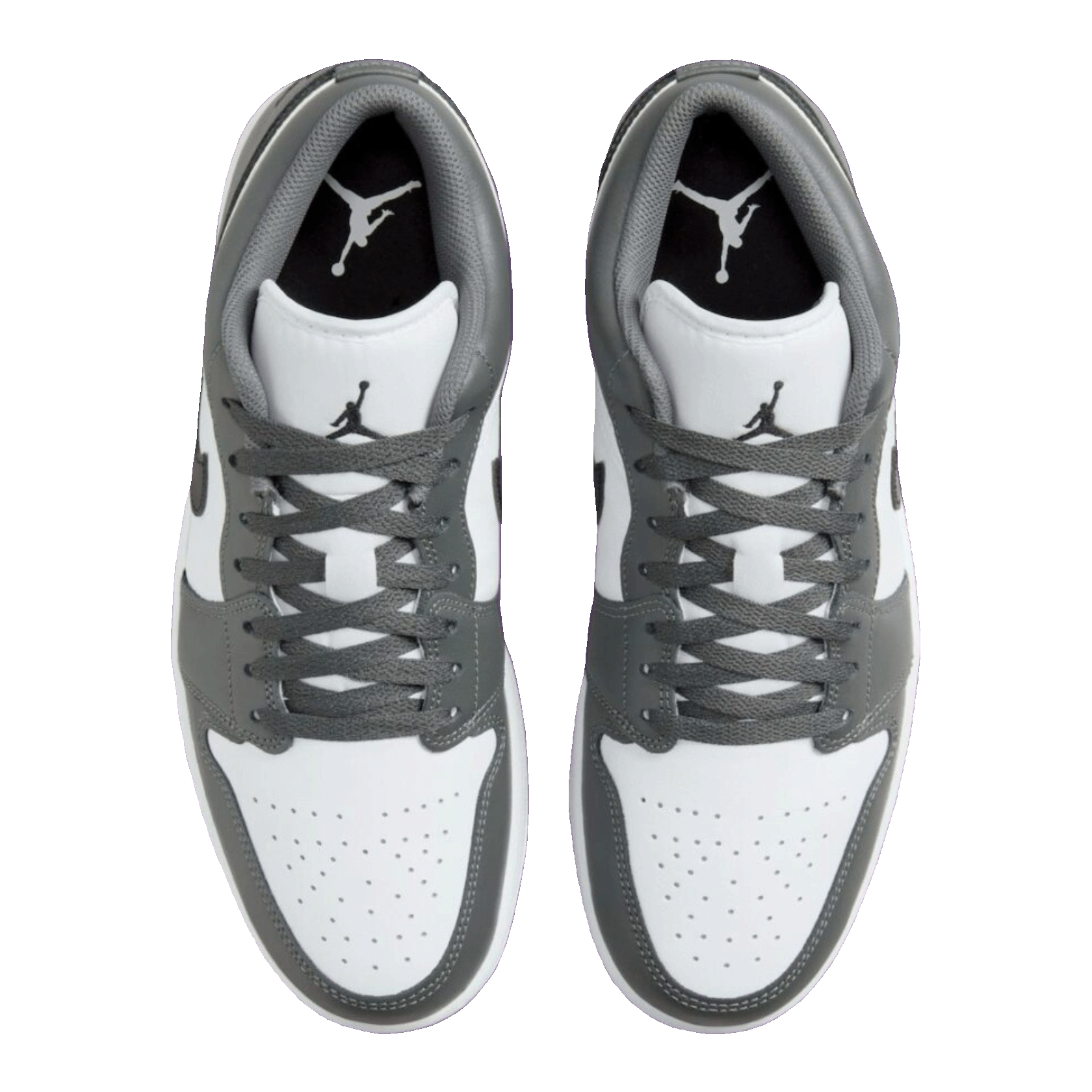 Nike Air Jordan 1 Low Iron Grey (GS) Oben