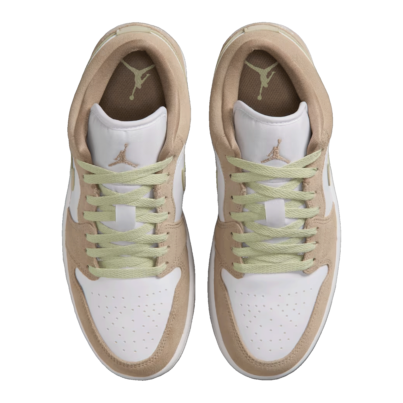 Nike Air Jordan 1 Low Khaki Olive Aura (W) Oben DC0774-204