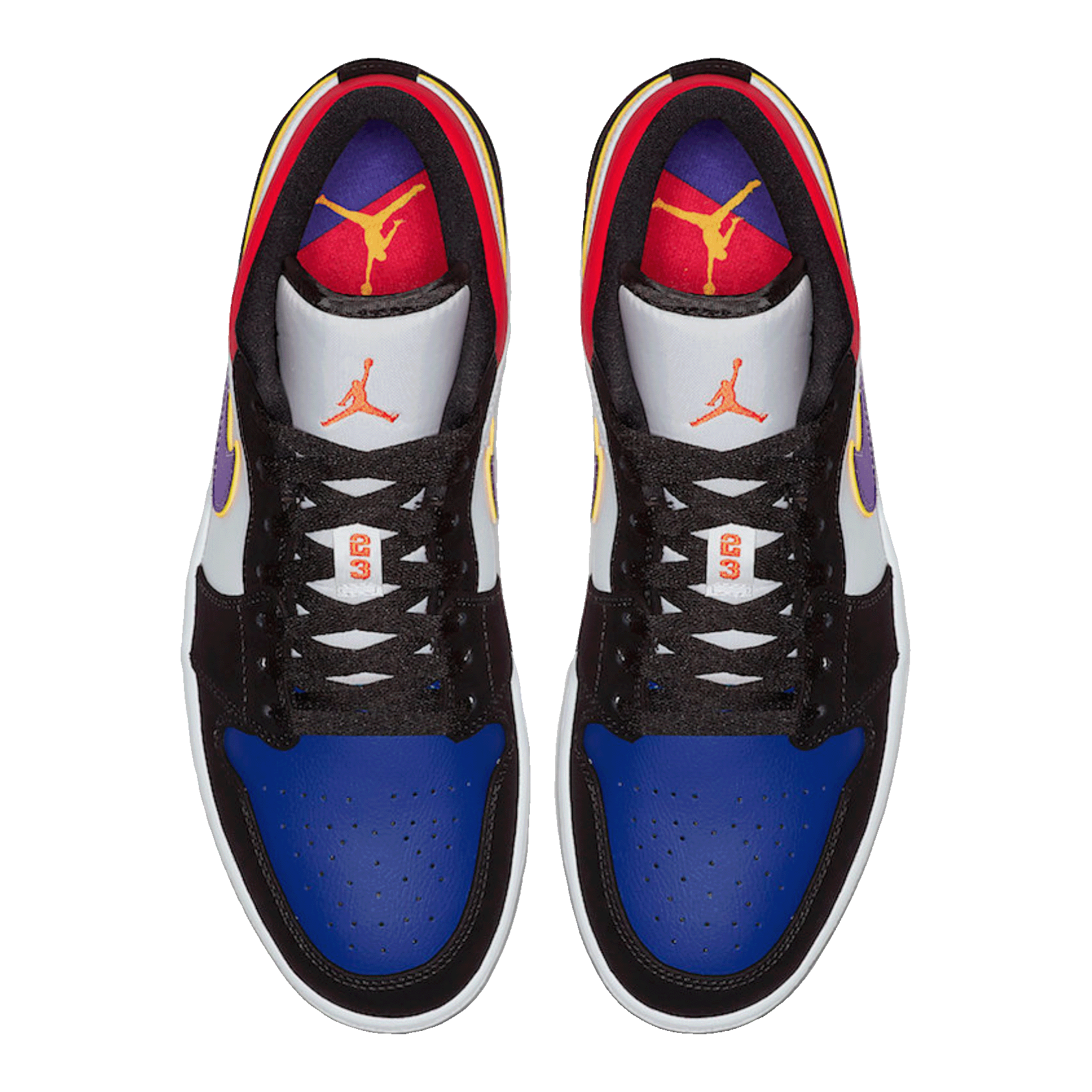 Nike Air Jordan 1 Low Lakers Top 3 Oben