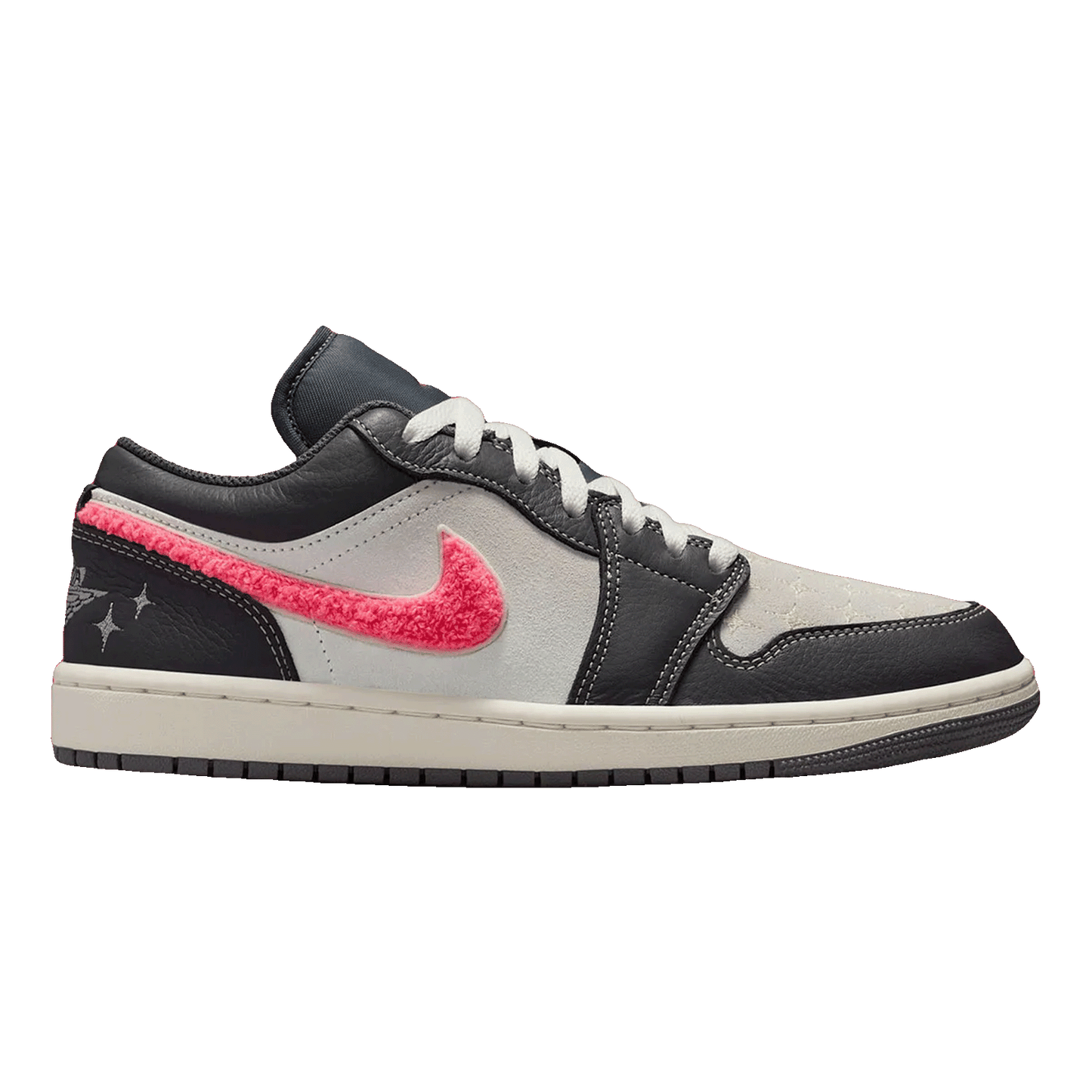 Nike Air Jordan 1 Low Light Graphite Hot Punch (W)