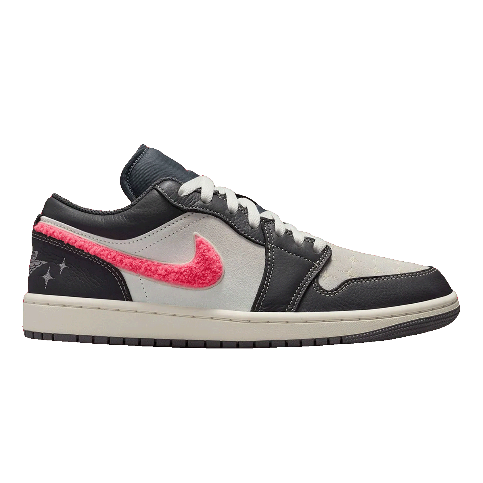 Nike Air Jordan 1 Low Light Graphite Hot Punch (W)