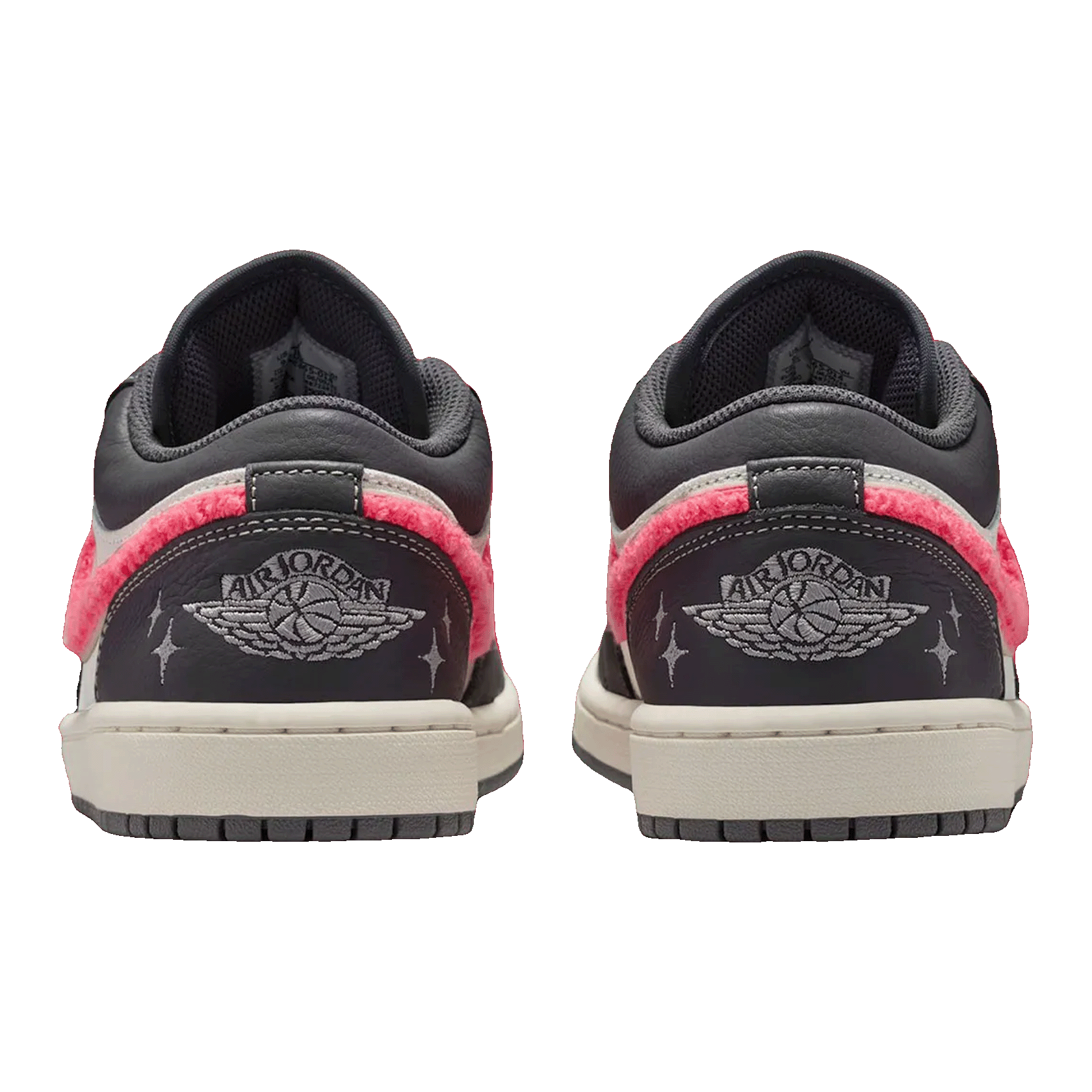 Nike Air Jordan 1 Low Light Graphite Hot Punch (W) Back