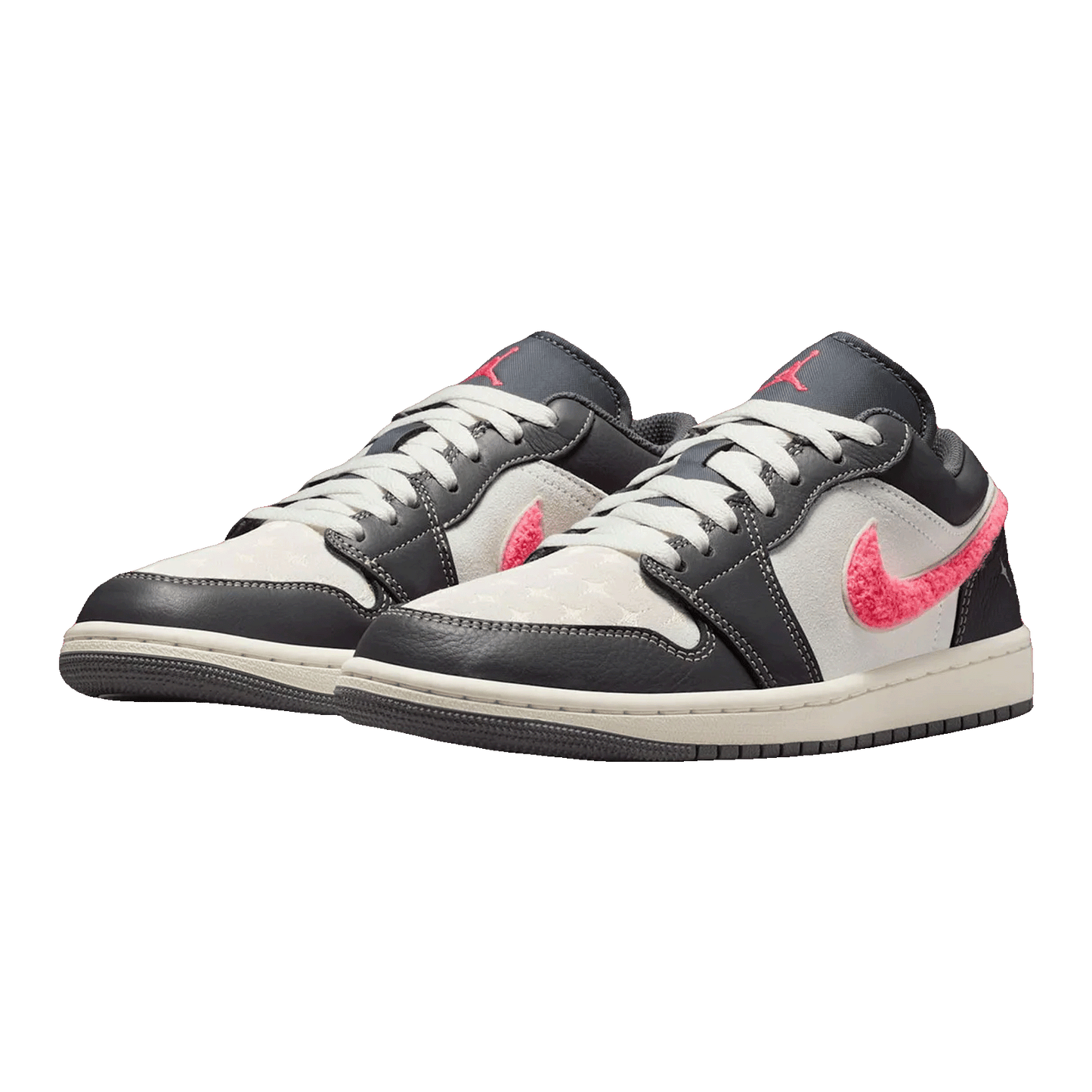 Nike Air Jordan 1 Low Light Graphite Hot Punch (W) Side