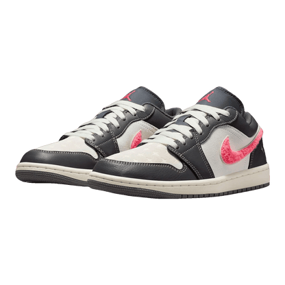 Nike Air Jordan 1 Low Light Graphite Hot Punch (W) Side