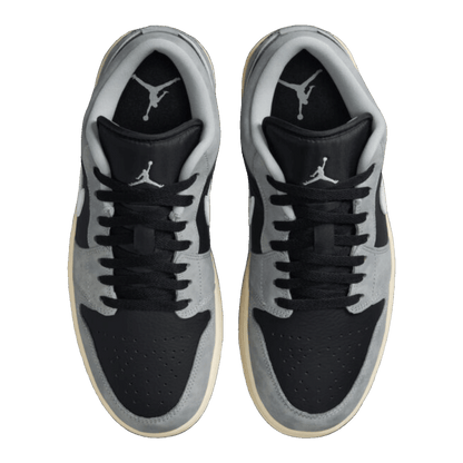 Nike Air Jordan 1 Low Light Smoke Grey Off Noir Oben