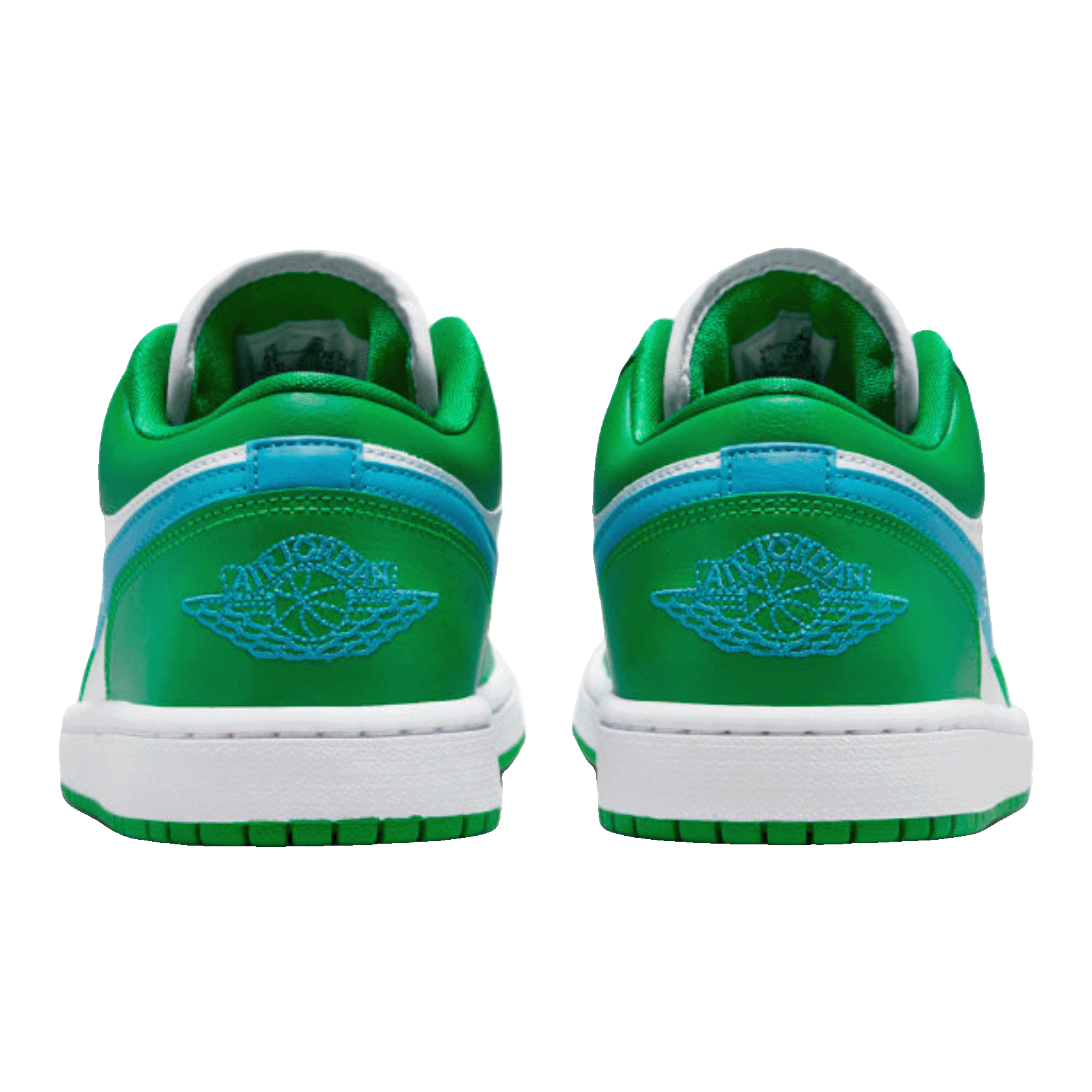 Nike Air Jordan 1 Low Lucky Green Aquatone (W) Back