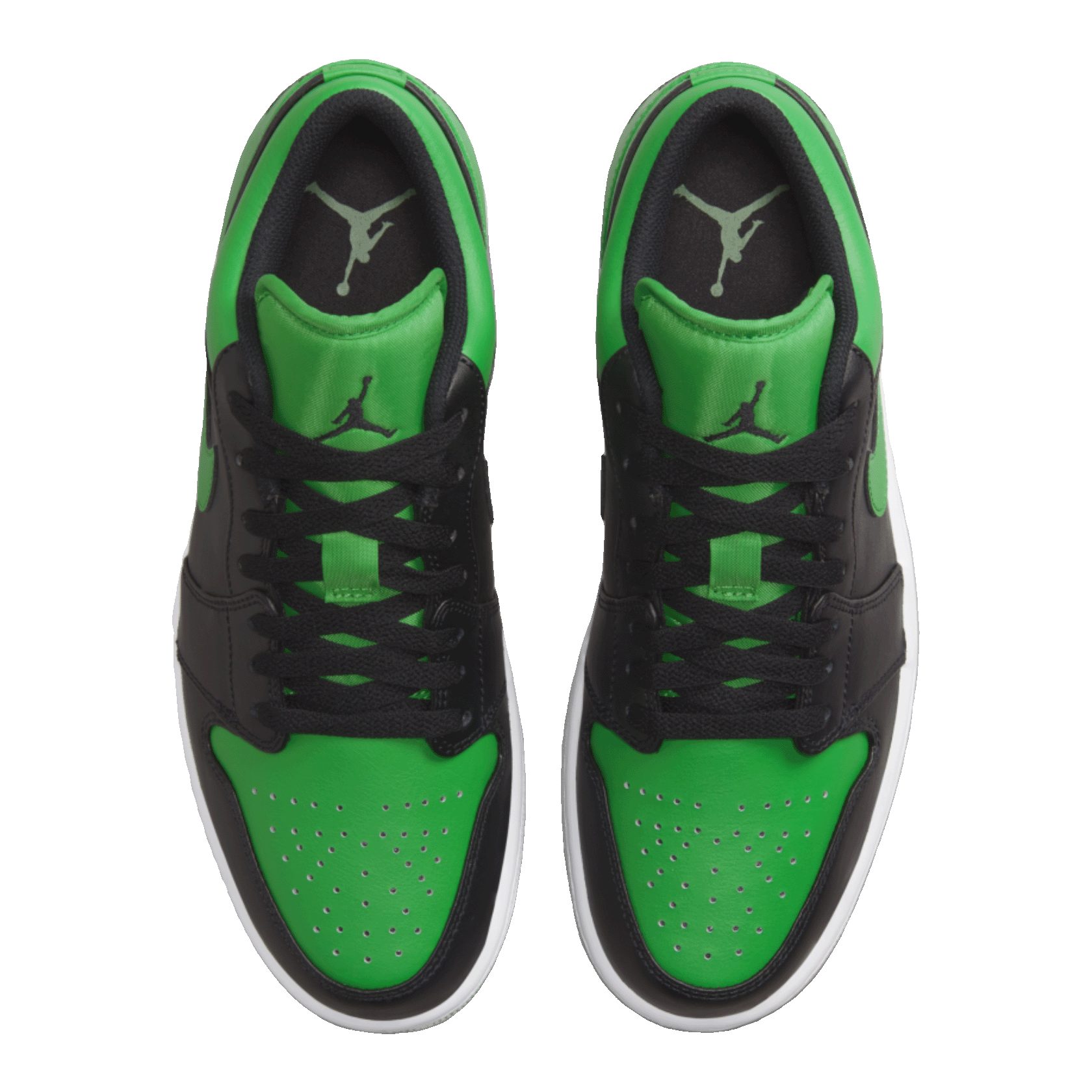 Nike Air Jordan 1 Low Lucky Green (GS) Oben
