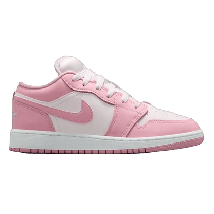 Nike Air Jordan 1 Low Medium Soft Pink White (GS)