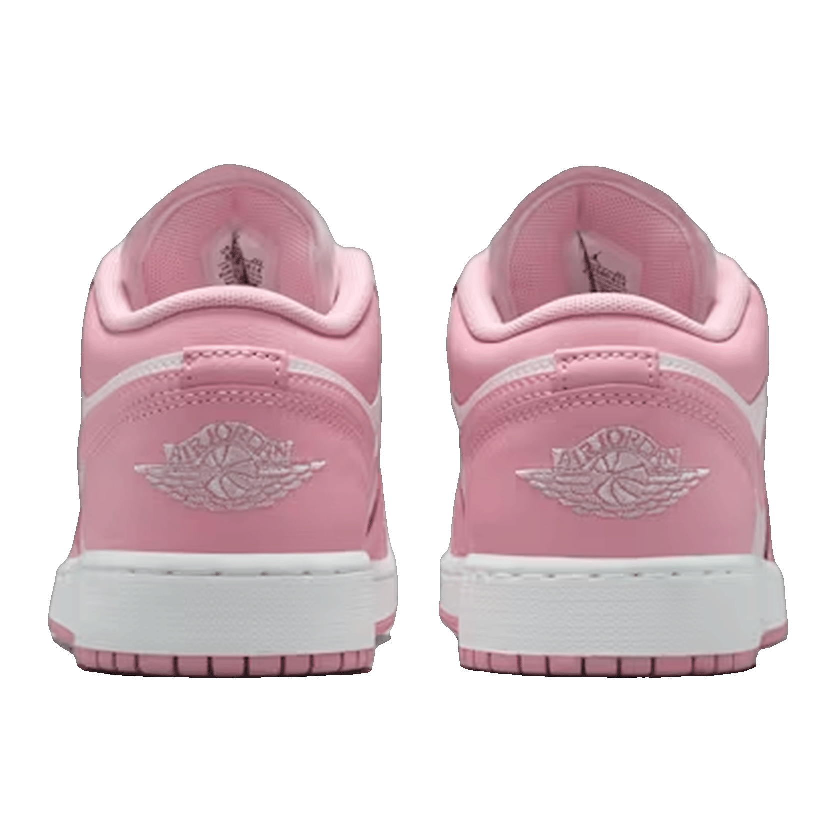 Nike Air Jordan 1 Low Medium Soft Pink White (GS) Back