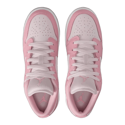 Nike Air Jordan 1 Low Medium Soft Pink White (GS) Oben