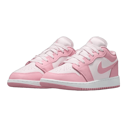Nike Air Jordan 1 Low Medium Soft Pink White (GS) Side
