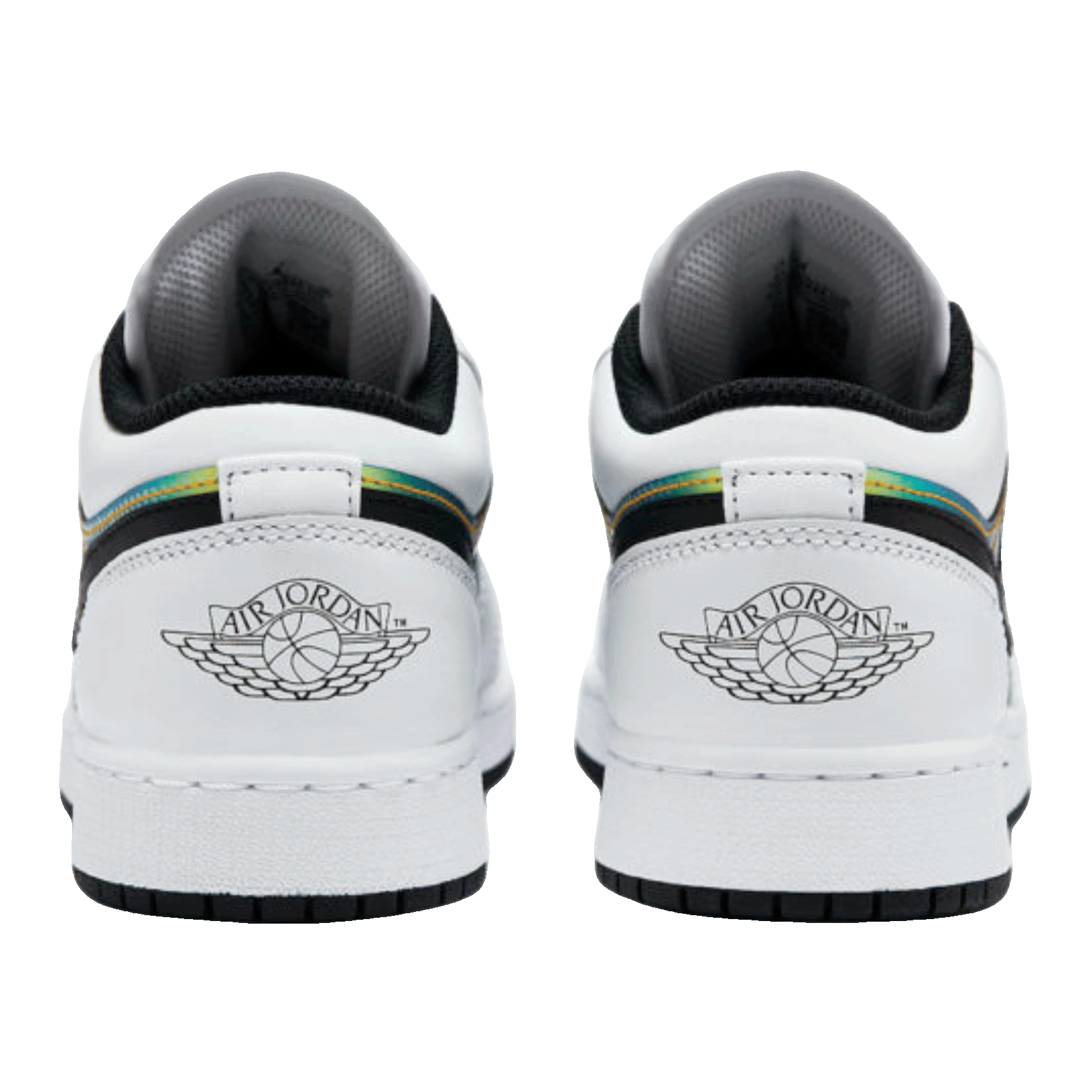 Nike Air Jordan 1 Low Metallic Gold (GS) Back