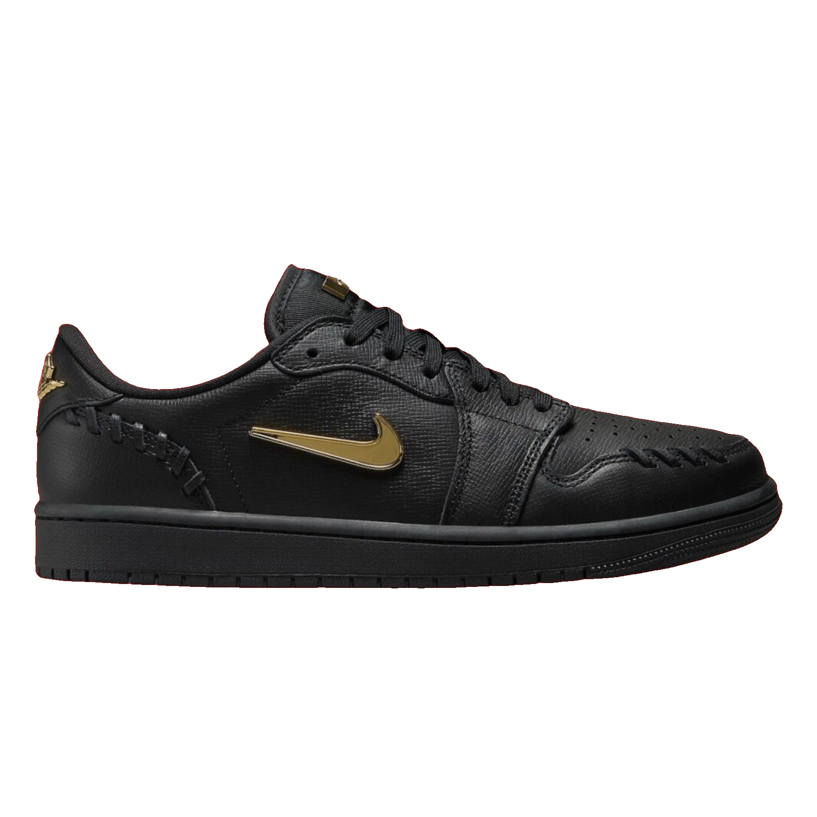 Nike Air Jordan 1 Low Method of Make Black Metallic Gold (W)