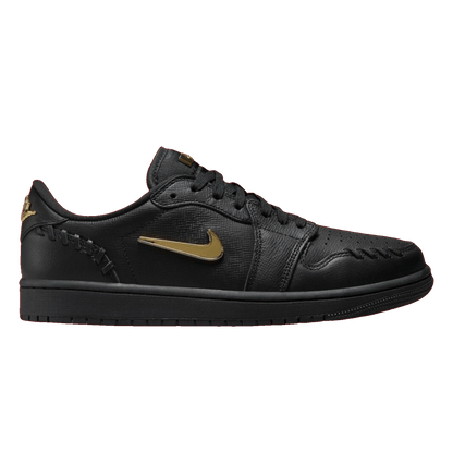 Nike Air Jordan 1 Low Method of Make Black Metallic Gold (W)