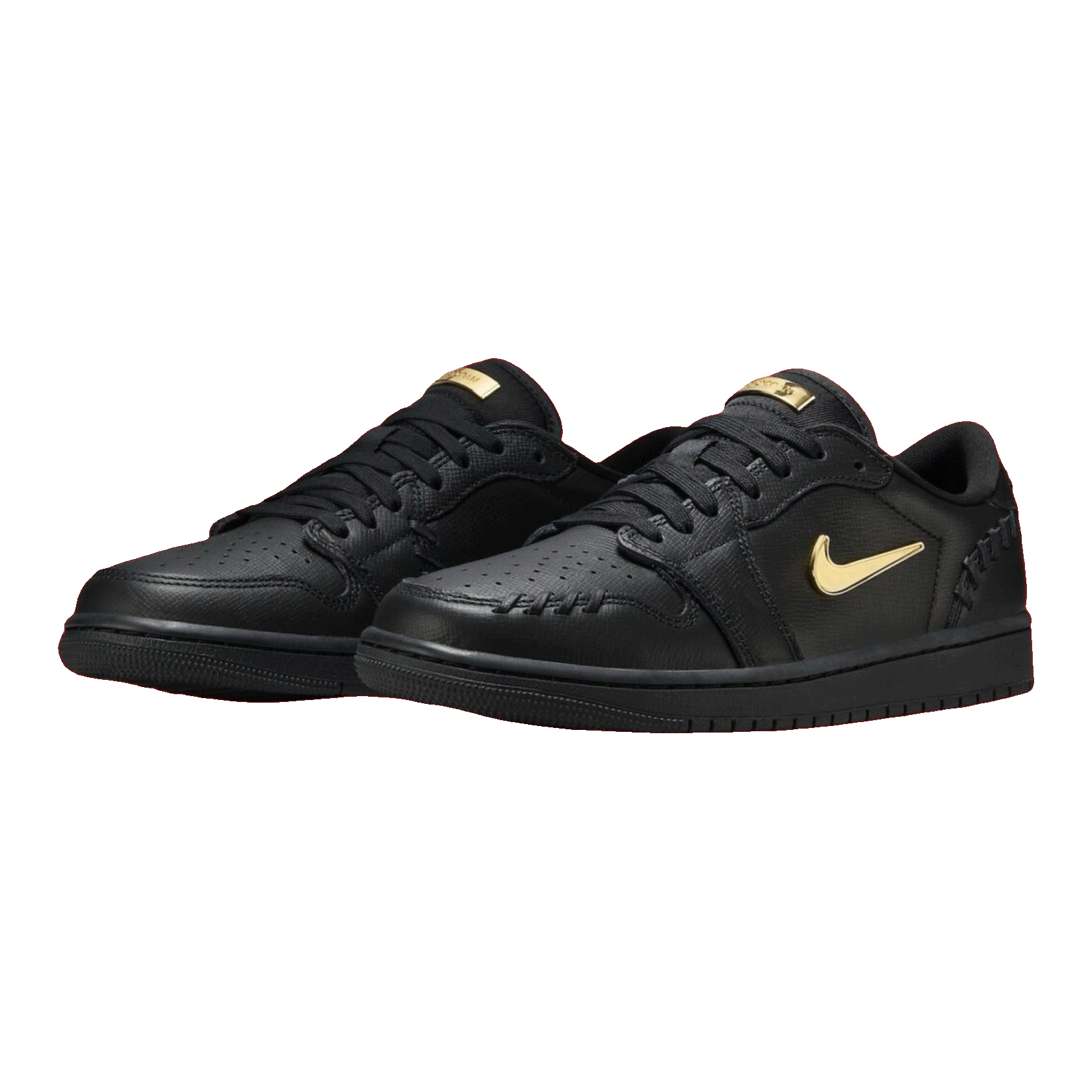 Nike Air Jordan 1 Low Method of Make Black Metallic Gold (W) Side