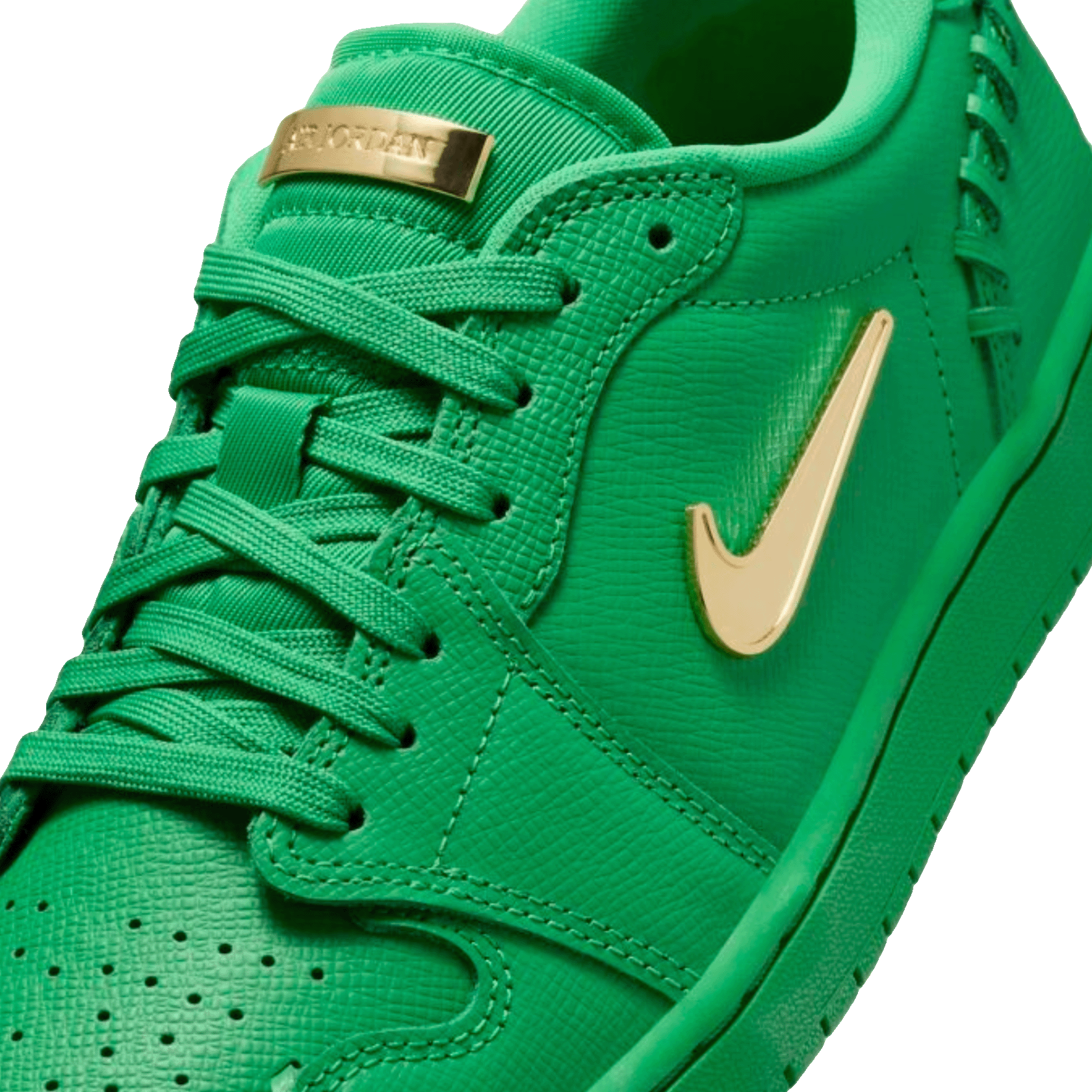 Nike Air Jordan 1 Low Method of Make Lucky Green (W) Tongue
