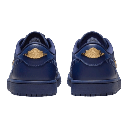 Nike Air Jordan 1 Low Method of Make Midnight Navy Metallic Gold (W) Back