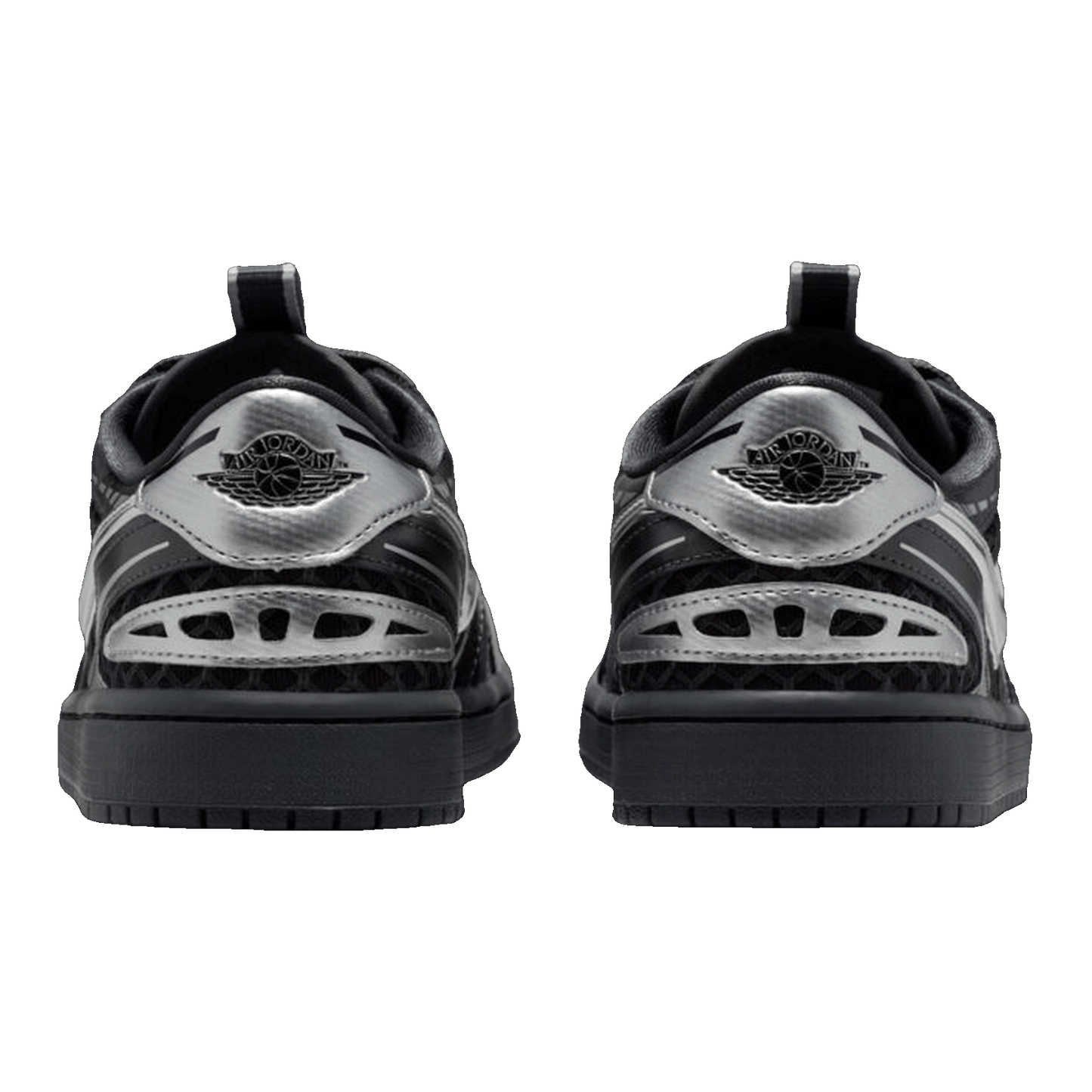 Nike Air Jordan 1 Low Method of Make V3 Black Metallic Silver (W) Back