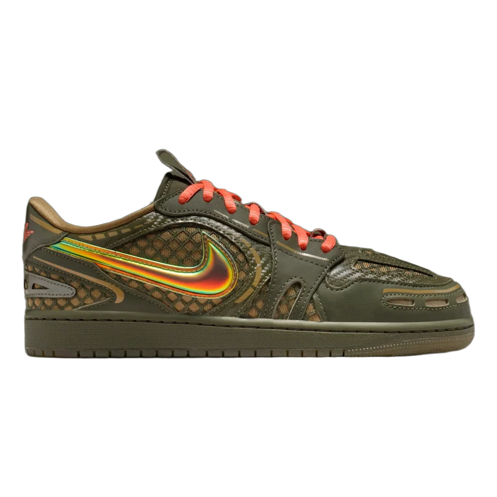 Nike Air Jordan 1 Low Method of Make V3 Brown Kelp Cargo Khaki (W) HQ2186-300