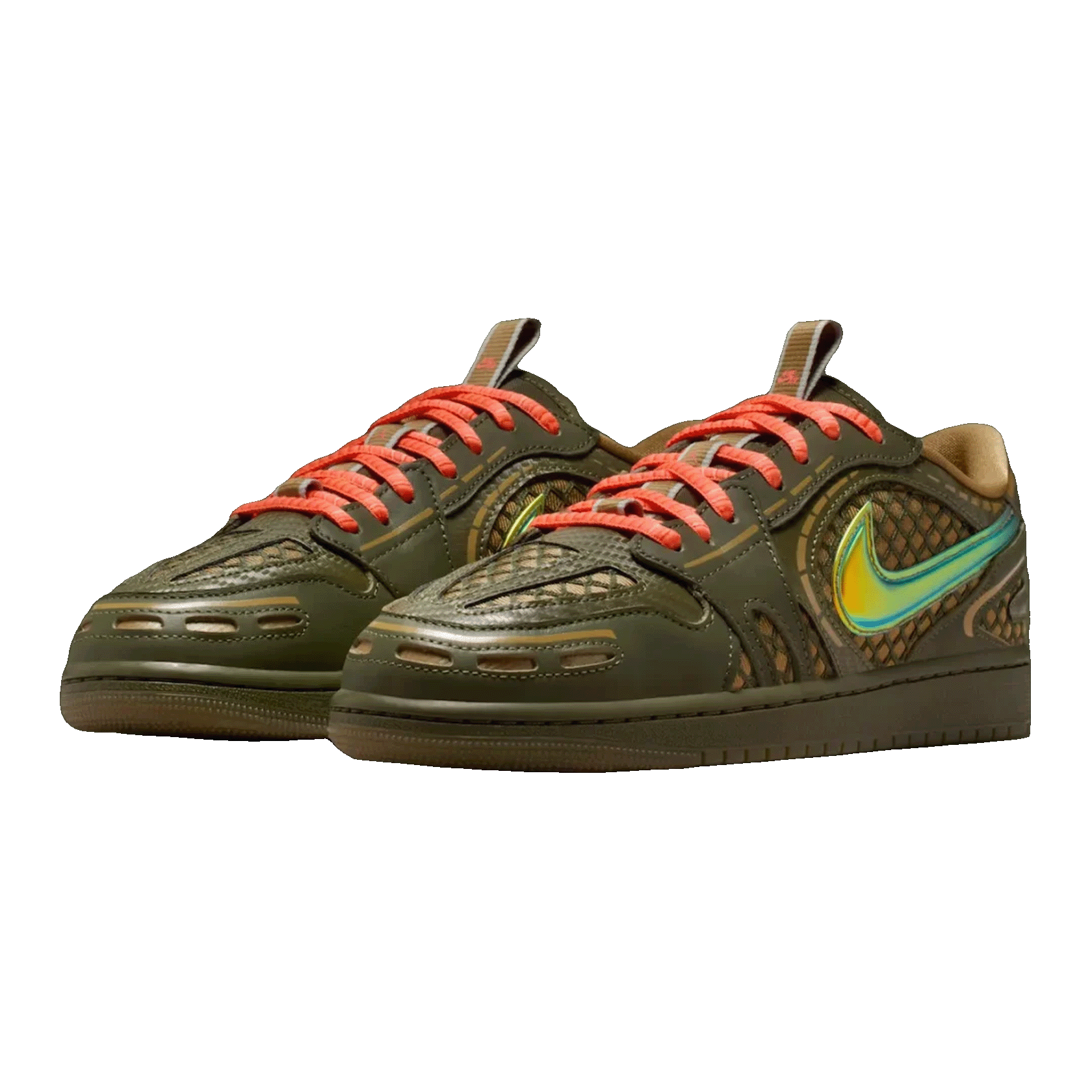 Nike Air Jordan 1 Low Method of Make V3 Brown Kelp Cargo Khaki (W) Side HQ2186-300