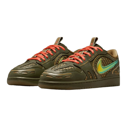 Nike Air Jordan 1 Low Method of Make V3 Brown Kelp Cargo Khaki (W) Side HQ2186-300