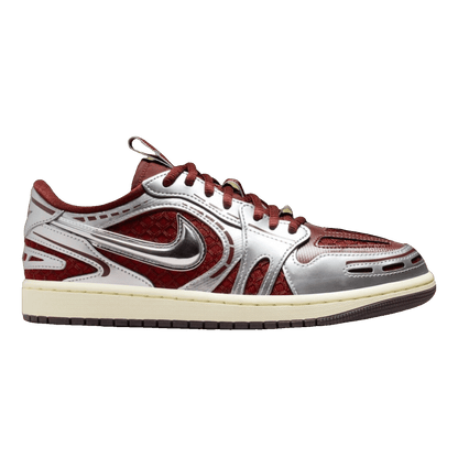 Nike Air Jordan 1 Low Method of Make V3 Dark Team Red Metallic Silver (W)