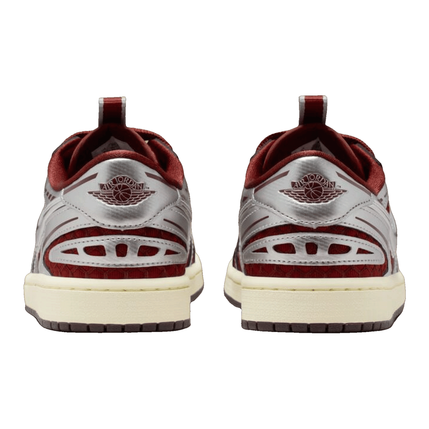 Nike Air Jordan 1 Low Method of Make V3 Dark Team Red Metallic Silver (W) Back