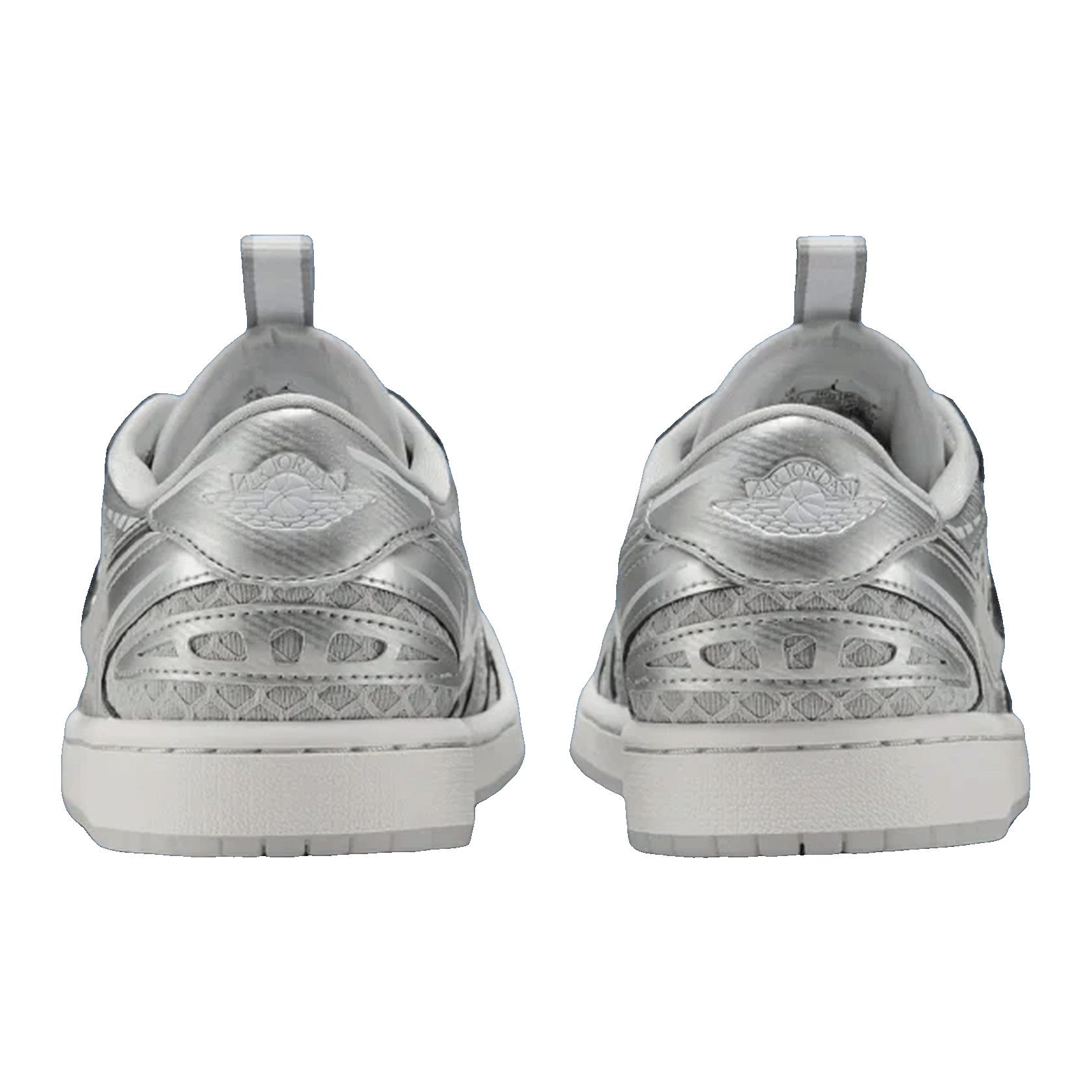 Nike Air Jordan 1 Low Method of Make V3 Metallic Silver (W) Back HQ2186-002