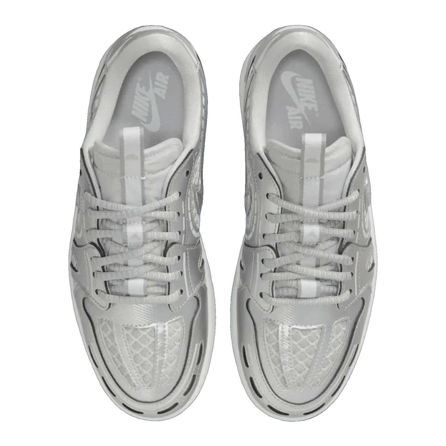 Nike Air Jordan 1 Low Method of Make V3 Metallic Silver (W) Oben HQ2186-002