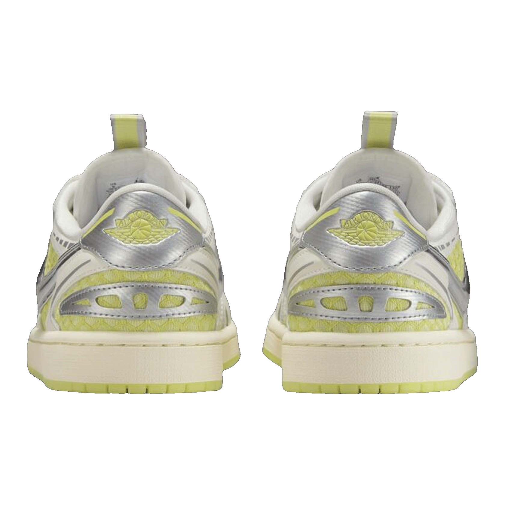 Nike Air Jordan 1 Low Method of Make V3 Sail Luminous Green (W) Back HQ2186-130