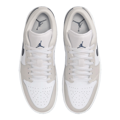 Nike Air Jordan 1 Low Midnight Navy Neutral Grey Oben