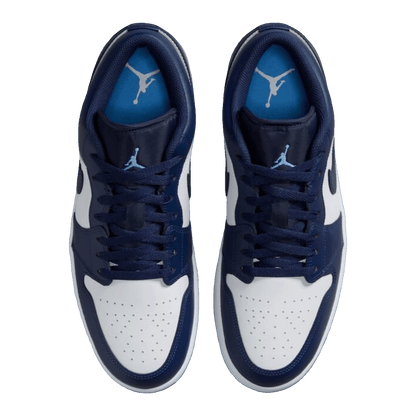 Nike Air Jordan 1 Low Midnight Navy University Blue Oben 553558-404