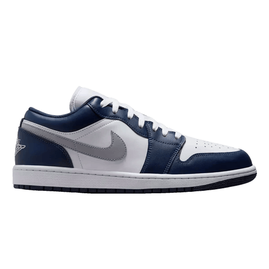 Nike Air Jordan 1 Low Midnight Navy Wolf Grey (GS)