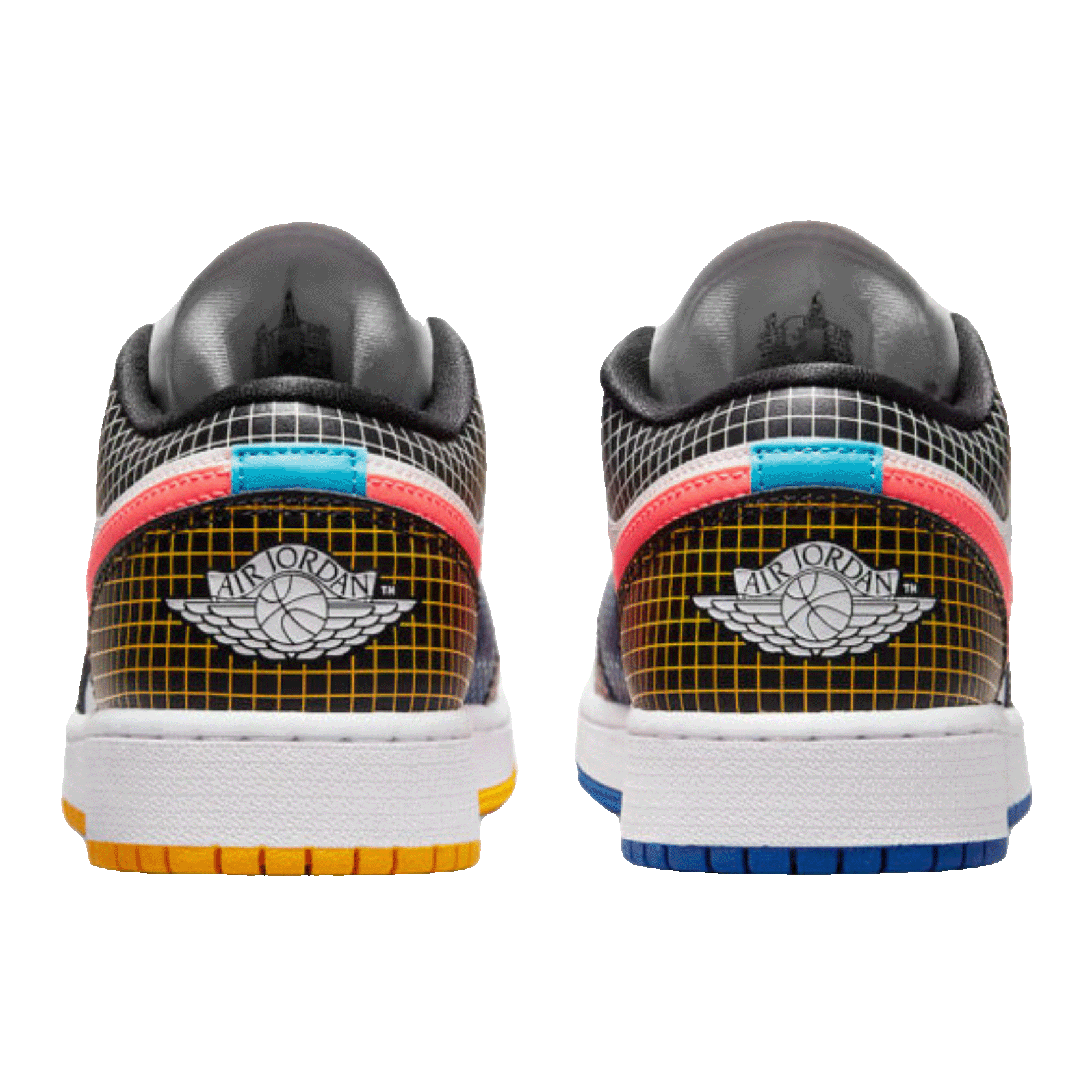 Nike Air Jordan 1 Low MMD Multi-Color Grid (GS) Back