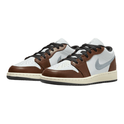 Nike Air Jordan 1 Low Mocha Blue Grey (GS) Side