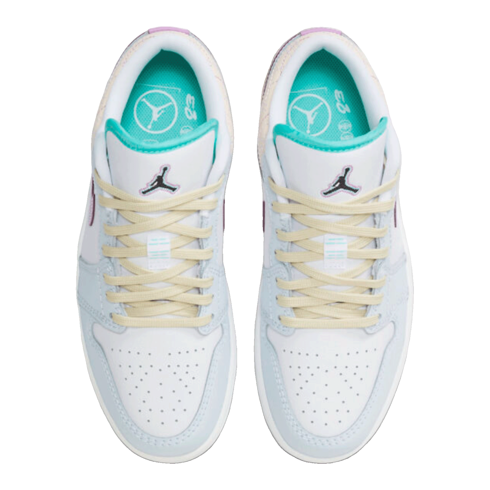 Nike Air Jordan 1 Low Multi-Color Sashiko (W) Oben
