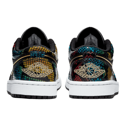 Nike Air Jordan 1 Low Multicolor Snakeskin (2020) (W) Back