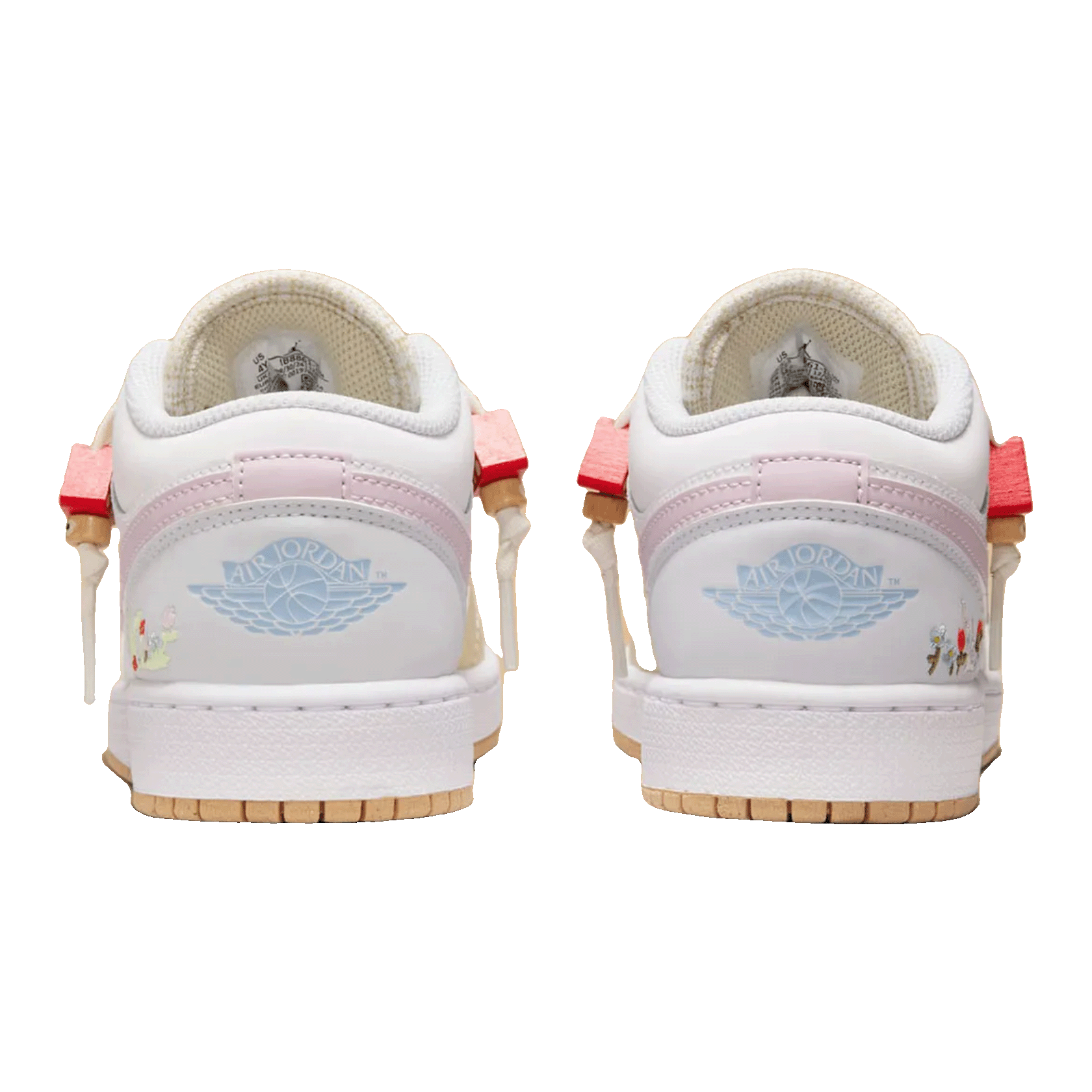 Nike Air Jordan 1 Low Mushroom (GS) Back