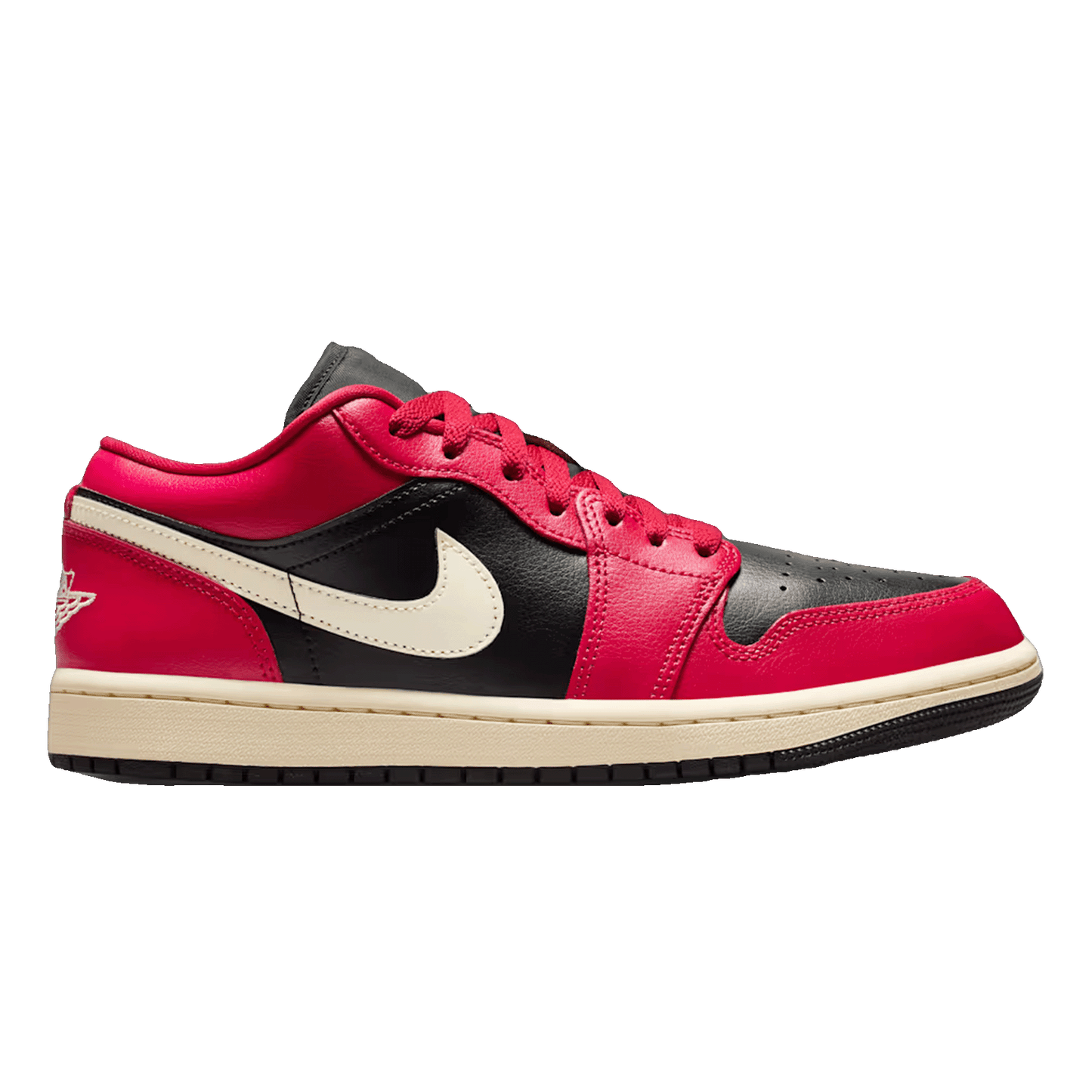 Nike Air Jordan 1 Low Mystic Hibiscus Black (W)