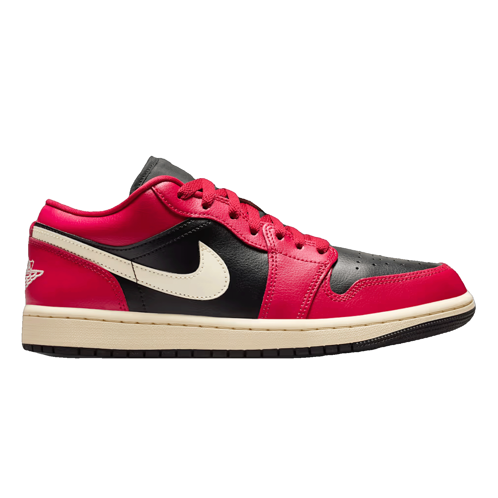 Nike Air Jordan 1 Low Mystic Hibiscus Black (W)