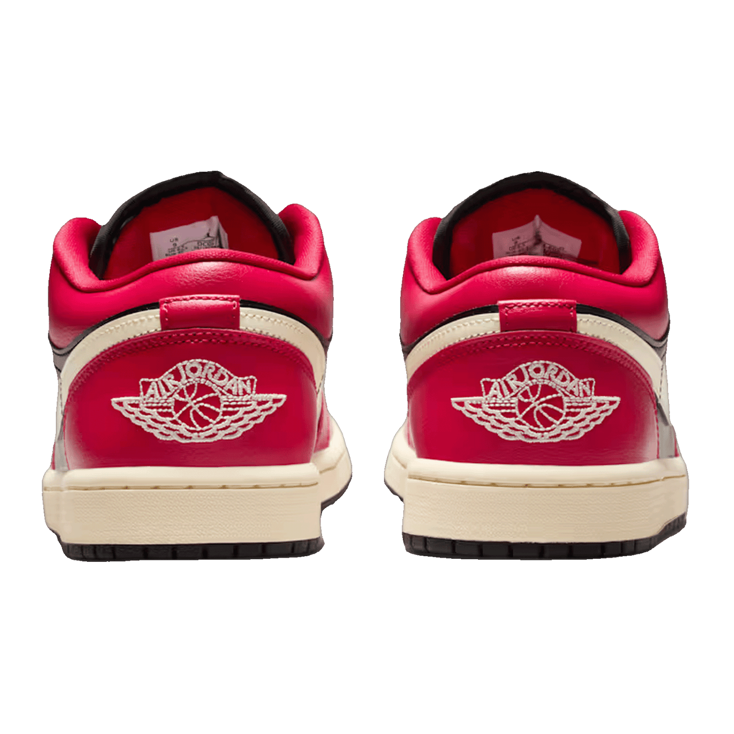 Nike Air Jordan 1 Low Mystic Hibiscus Black (W) Back