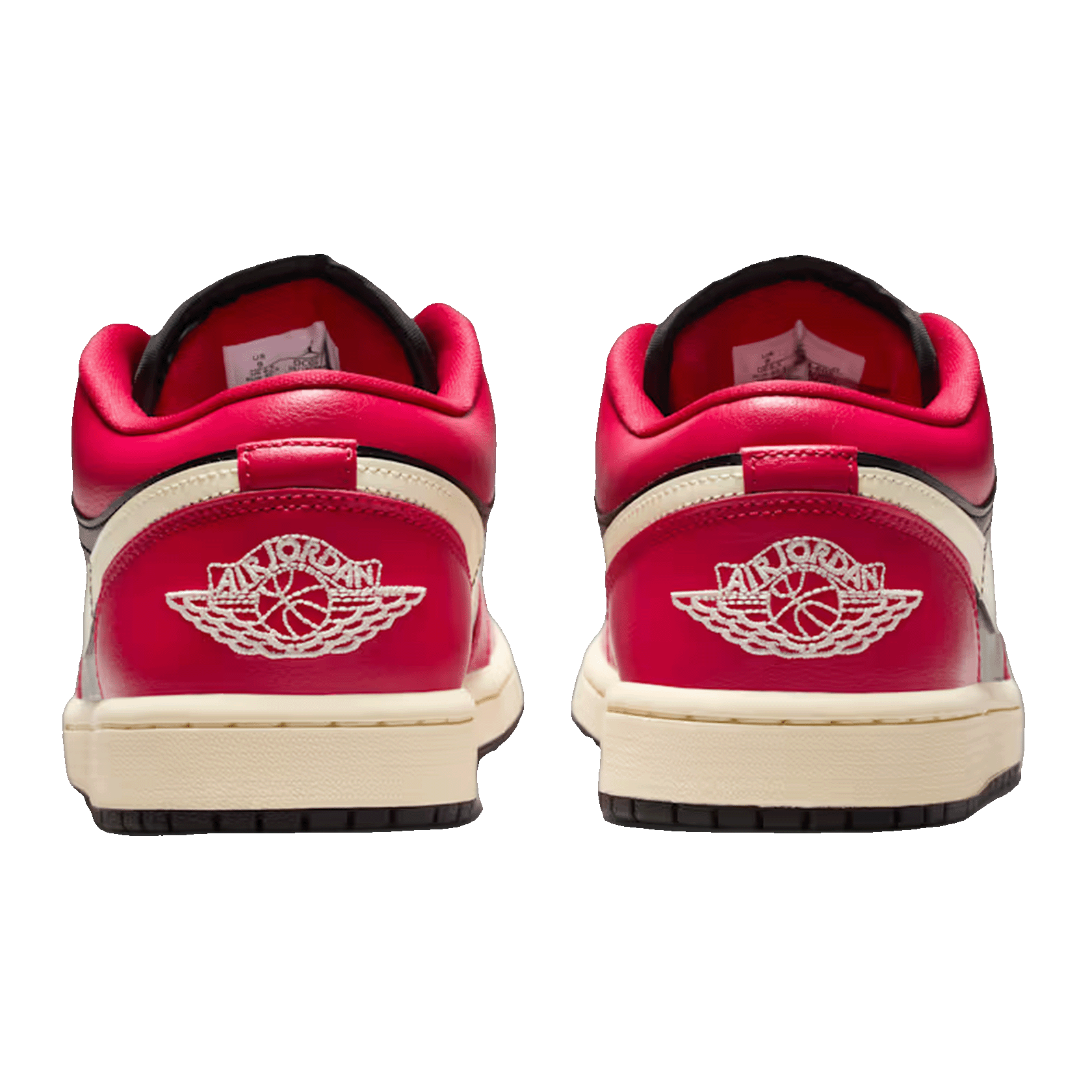 Nike Air Jordan 1 Low Mystic Hibiscus Black (W) Back