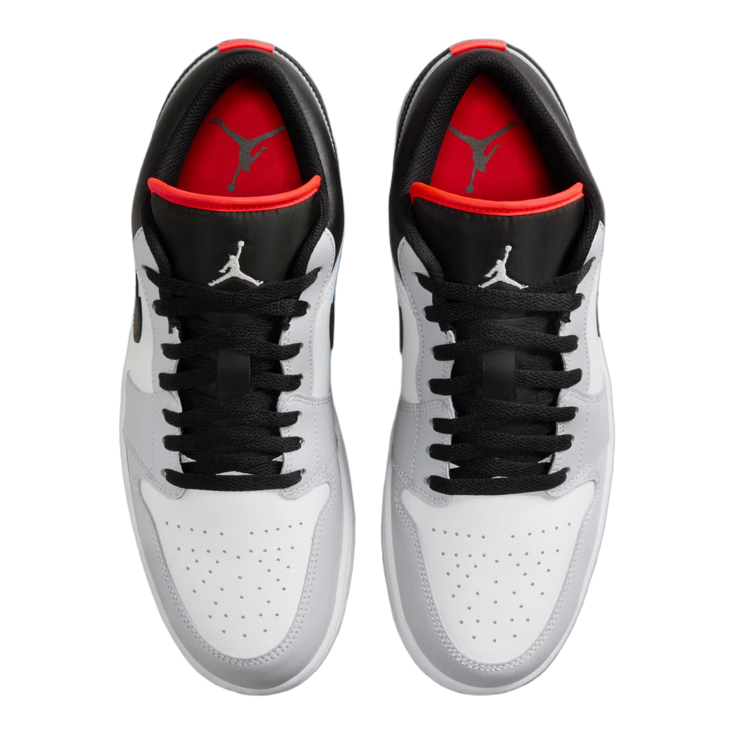 Nike Air Jordan 1 Low Neutral Grey Infrared Oben 553558-045