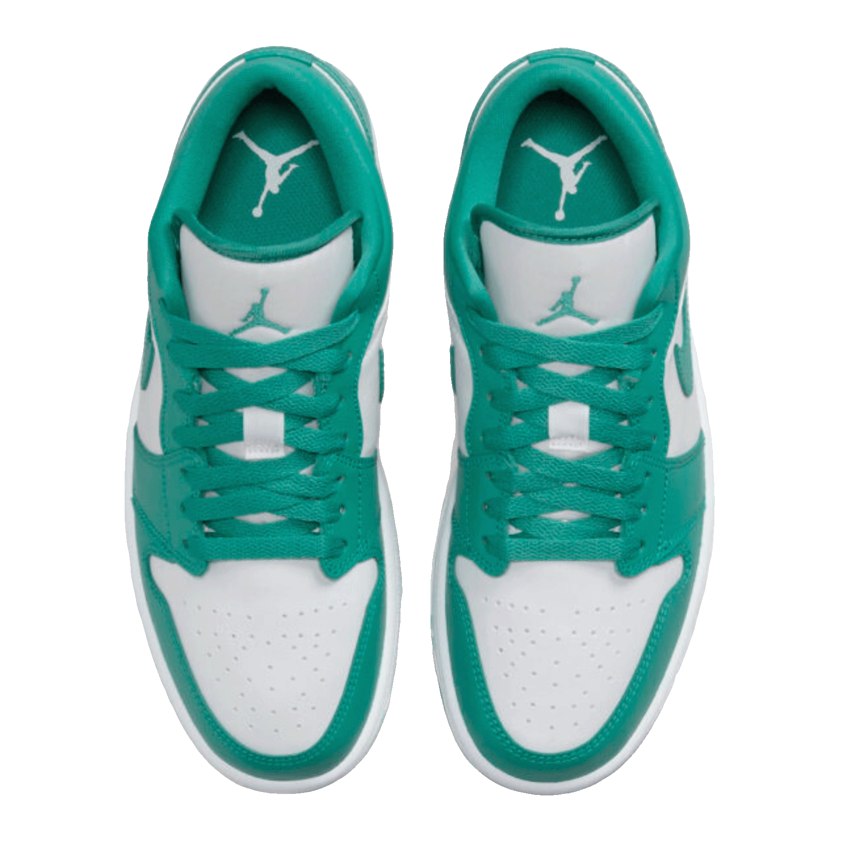 Nike Air Jordan 1 Low New Emerald (W) Oben