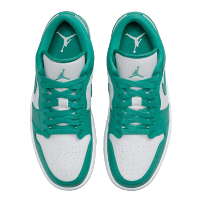 Nike Air Jordan 1 Low New Emerald (W) Oben