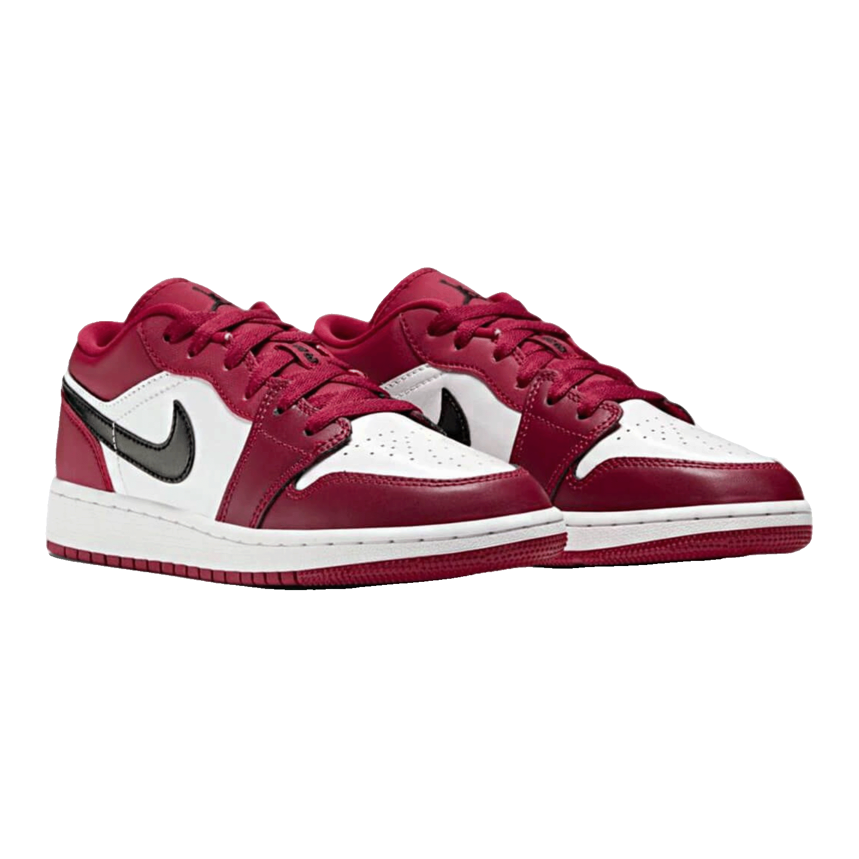 Nike Air Jordan 1 Low Noble Red (GS) Side