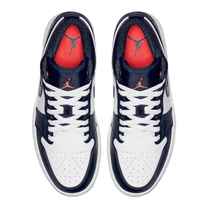 Nike Air Jordan 1 Low Obsidian Ember Glow Oben