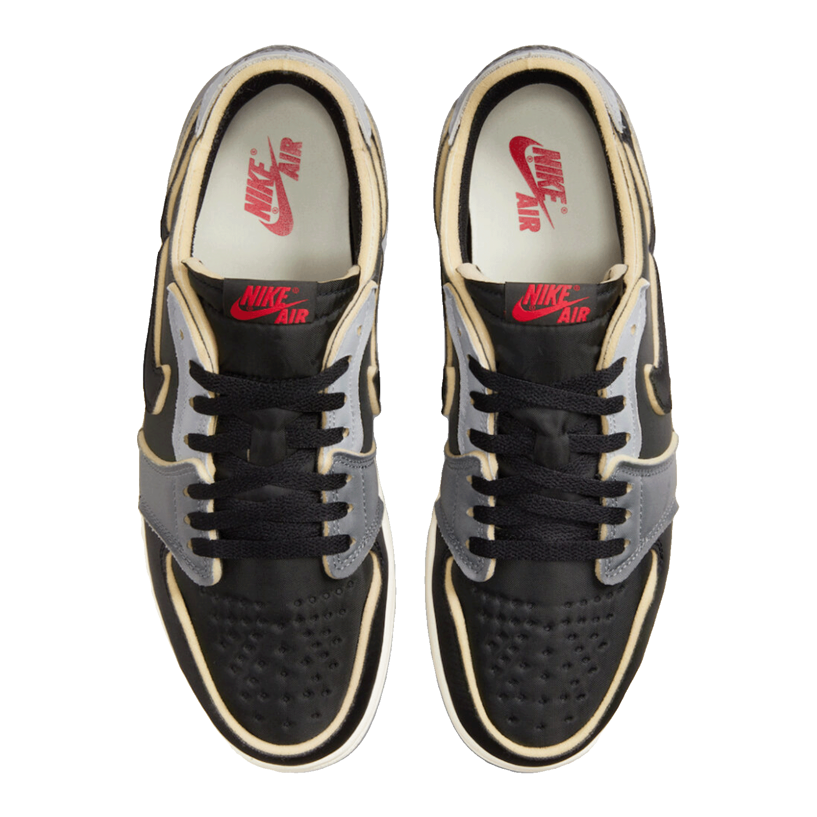 Nike Air Jordan 1 Low OG EX Black Smoke Grey Oben