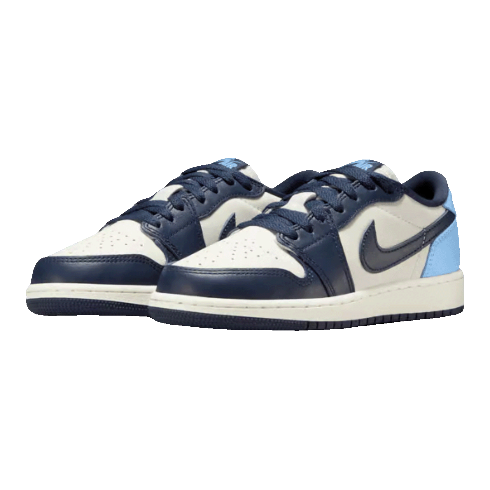 Nike Air Jordan 1 Low OG Obsidian UNC (GS) Side